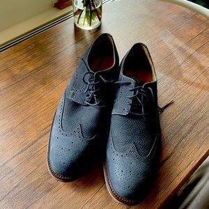 Size 11 Johnston and Murphy Dress Shoes. Suede